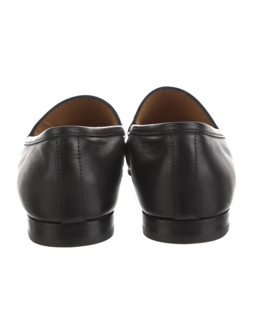 Gucci Horsebit Accent Leather Loafers
