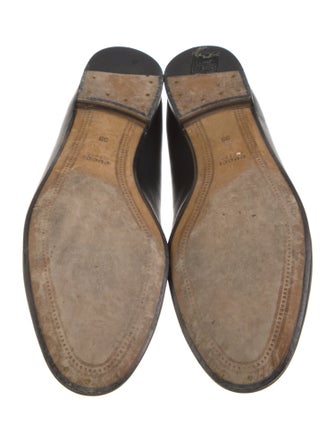 Gucci Horsebit Accent Leather Loafers
