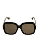Gucci Square Tinted Sunglasses