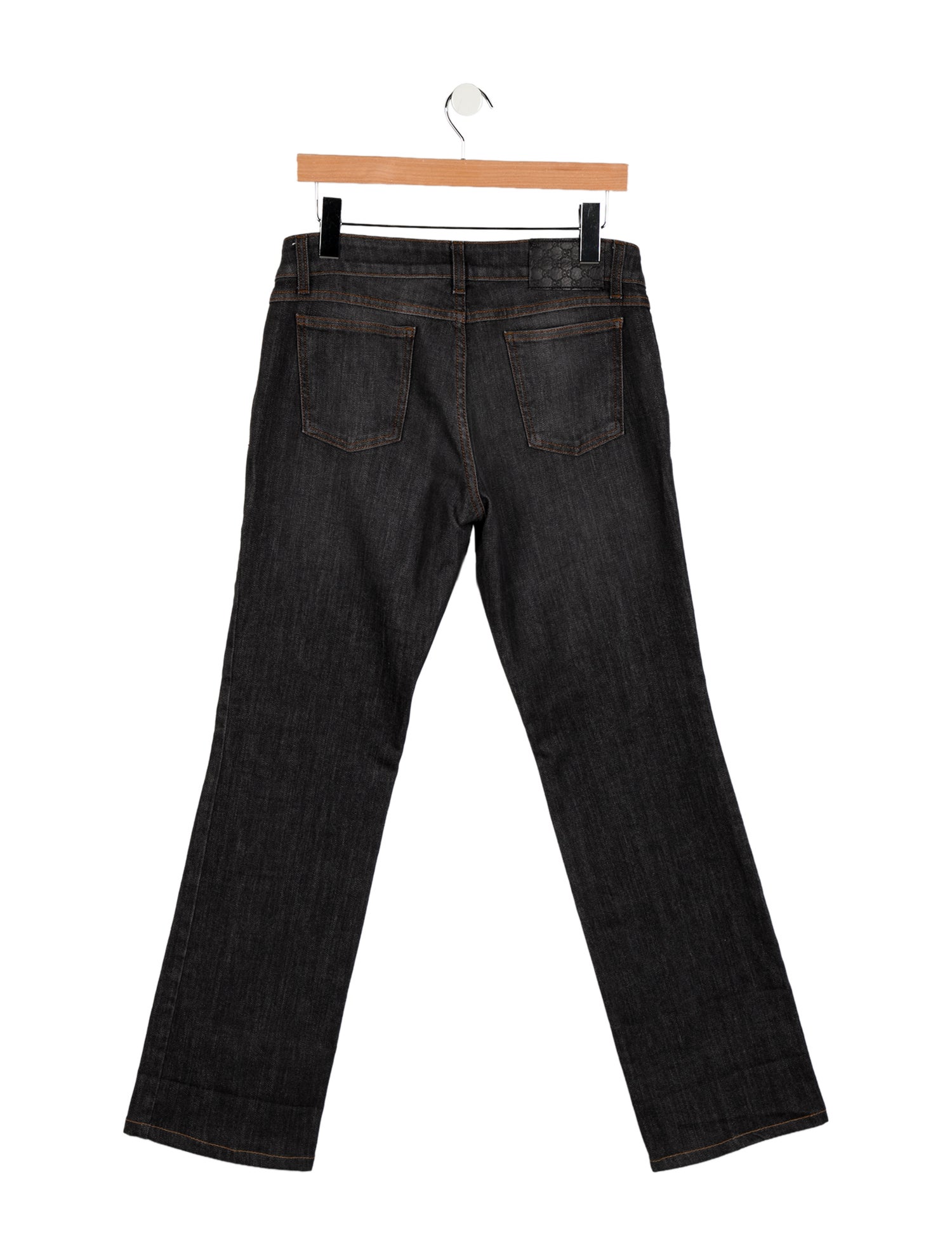 Gucci Mid-Rise Wide Leg Jeans