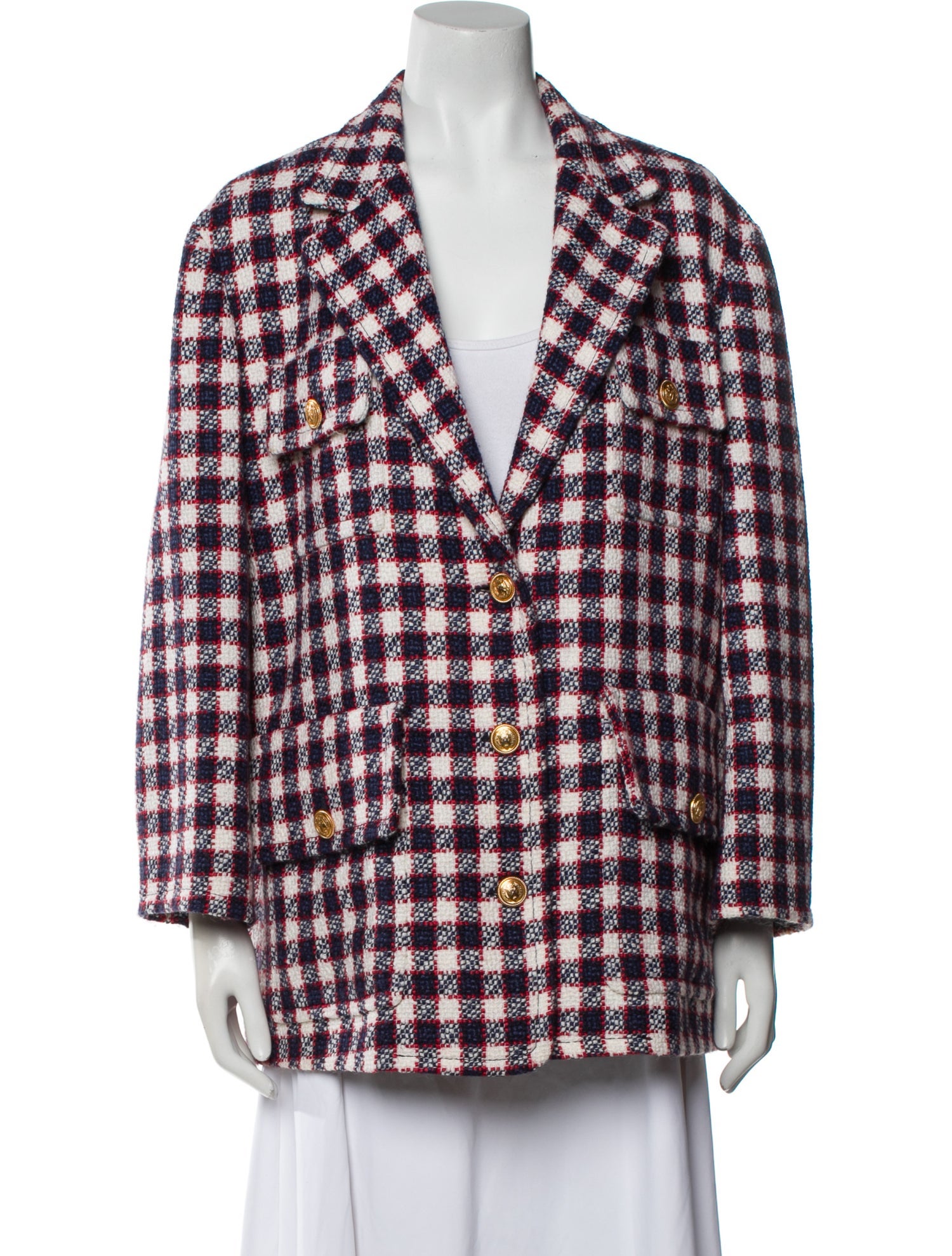 Gucci 2019 Tweed Blazer