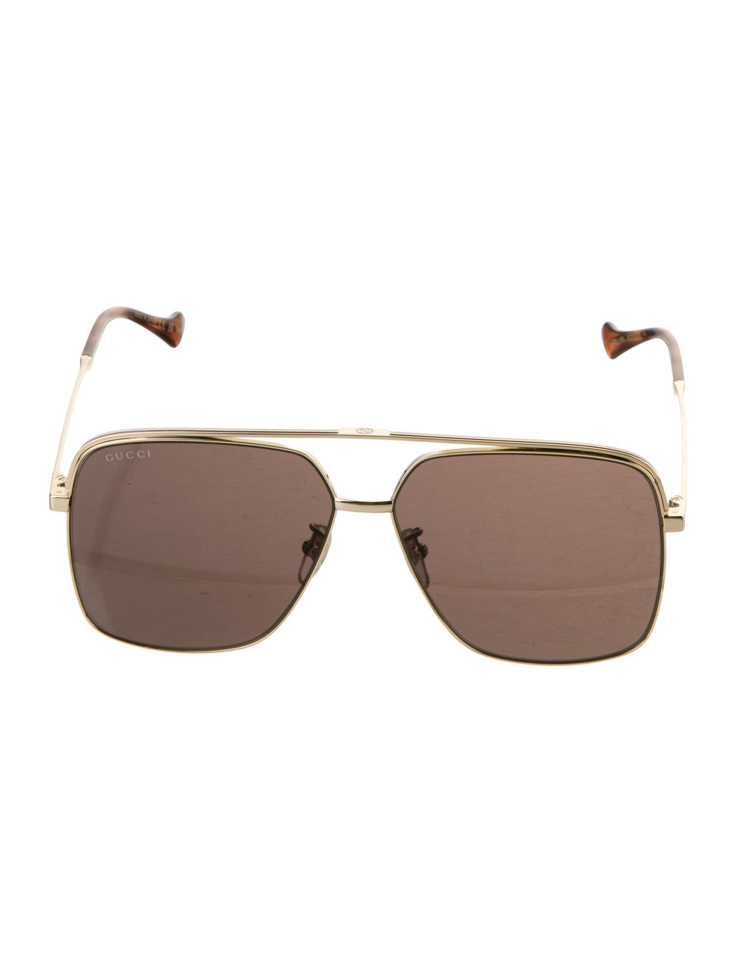 Gucci Aviator Tinted Sunglasses