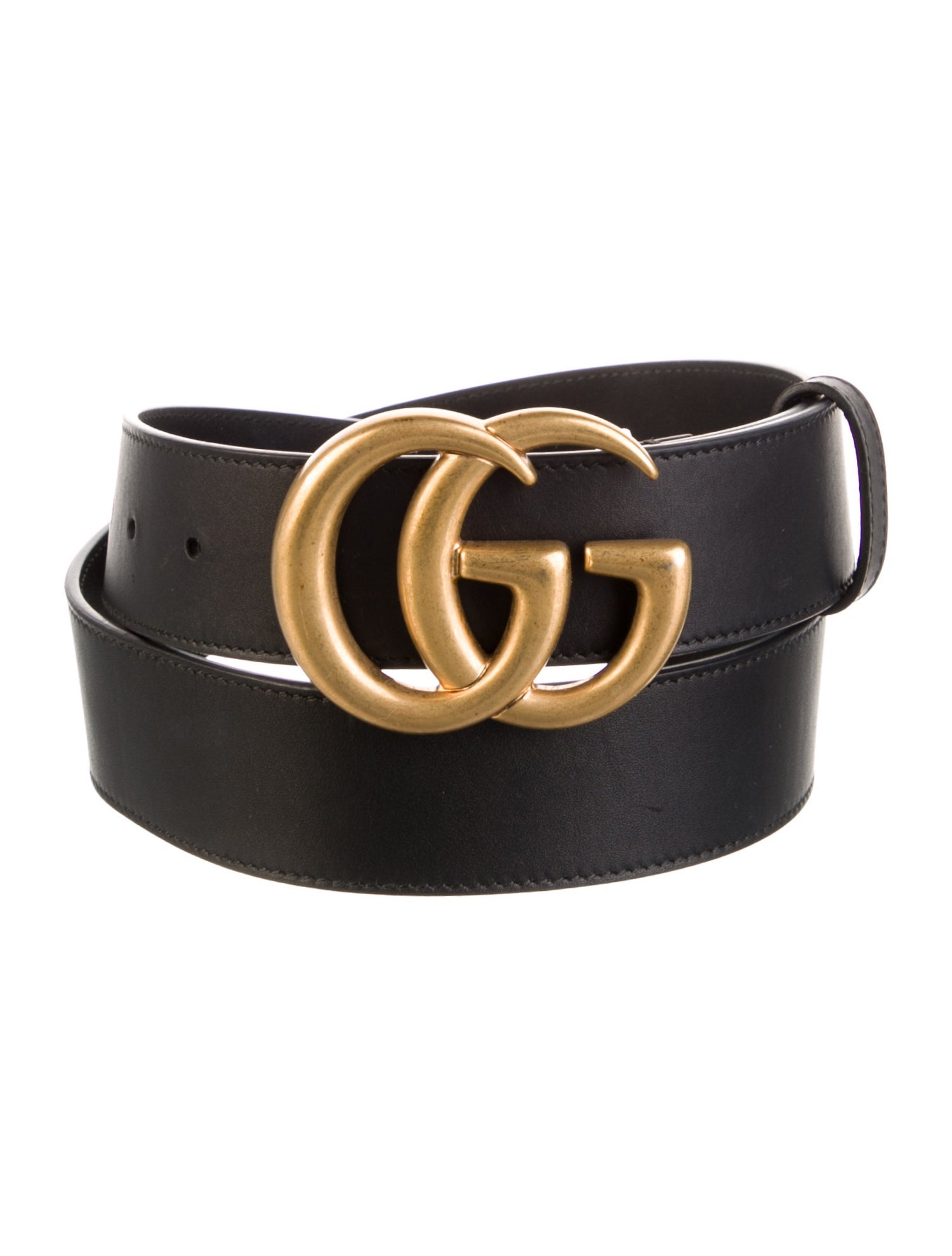 Gucci Double G Logo Wide Belt