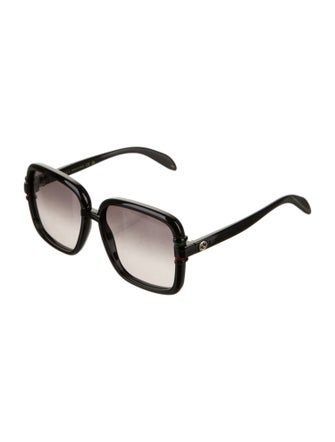 Gucci Oversize Gradient Sunglasses