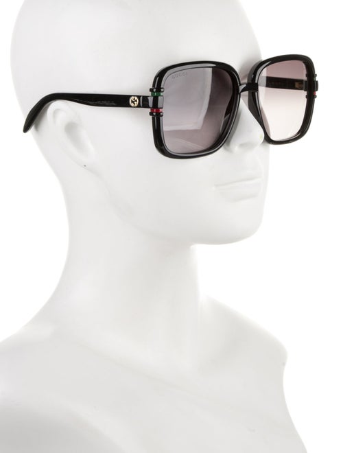 Gucci Oversize Gradient Sunglasses