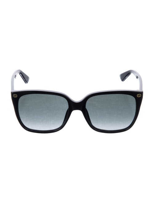 Gucci Interlocking G Logo Square Sunglasses