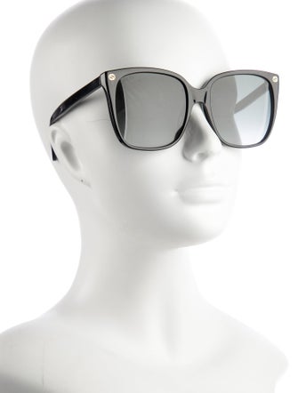 Gucci Interlocking G Logo Square Sunglasses