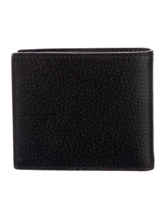 Gucci Double G Logo Leather Bifold Wallet