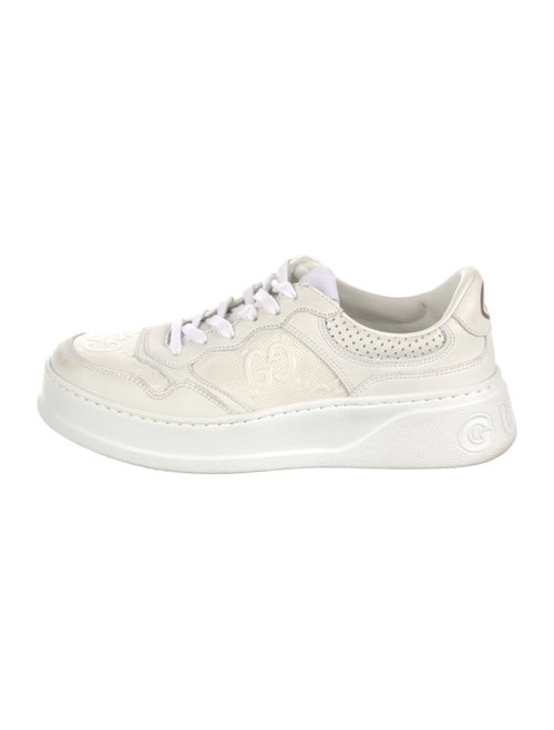Gucci Interlocking G Logo Leather Sneakers