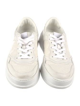 Gucci Interlocking G Logo Leather Sneakers