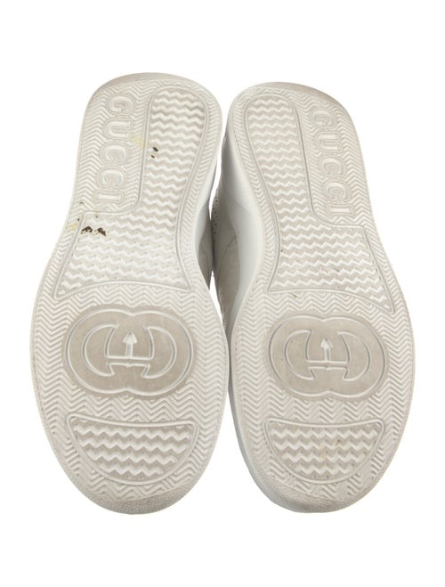 Gucci Interlocking G Logo Leather Sneakers