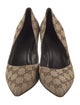 Gucci GG Canvas Canvas Pumps