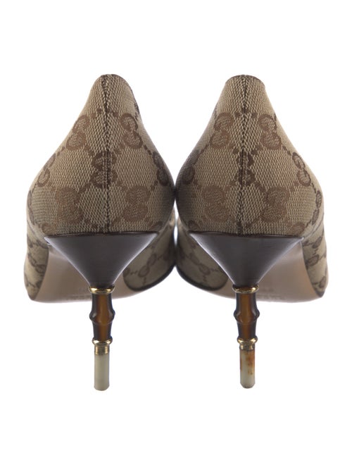 Gucci GG Canvas Canvas Pumps