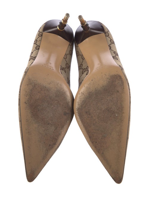 Gucci GG Canvas Canvas Pumps