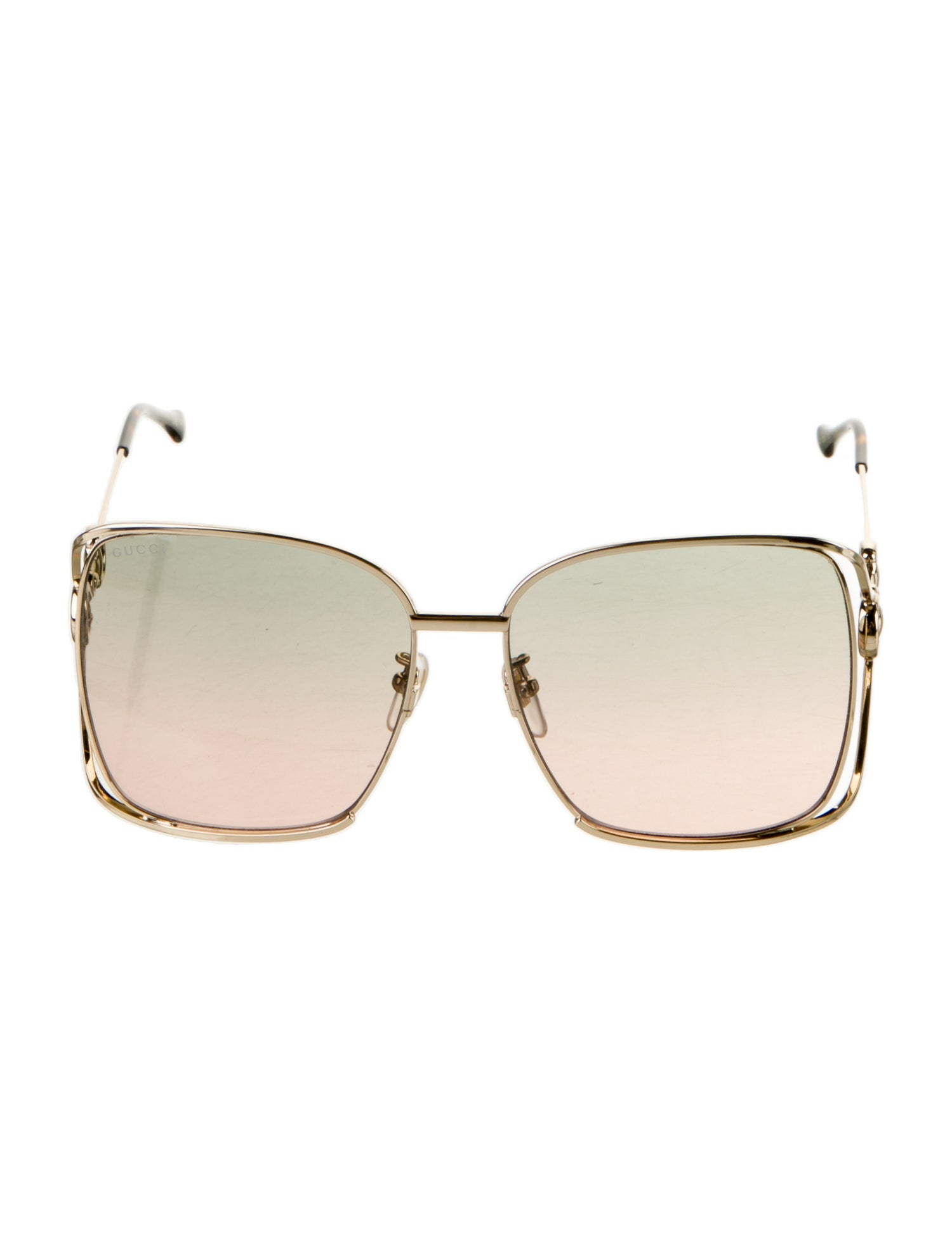 Gucci Oversize Gradient Sunglasses