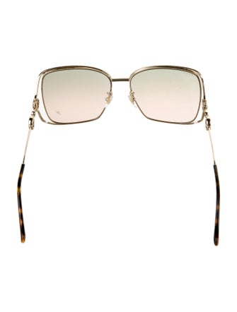 Gucci Oversize Gradient Sunglasses