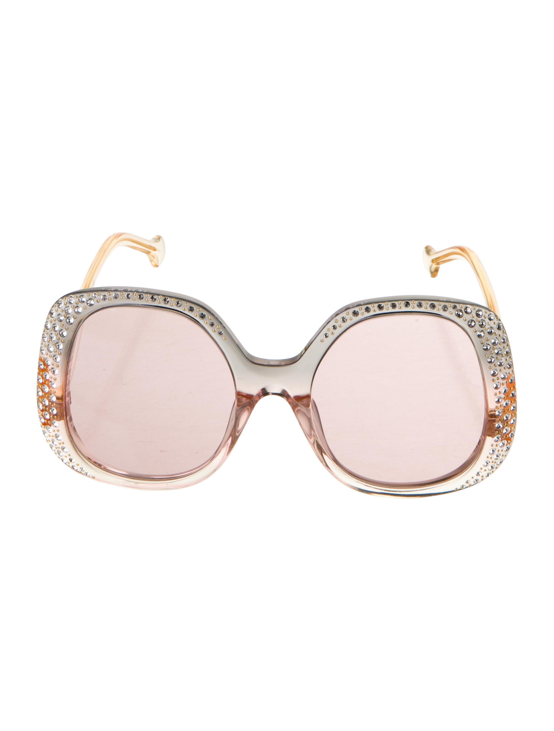 Gucci Oversize Mirrored Sunglasses
