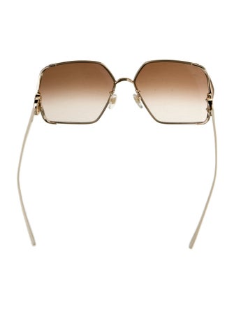 Gucci Oversize Gradient Sunglasses