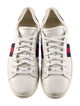 Gucci Sylvie Web Accent Leather Sneakers