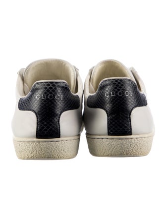 Gucci Sylvie Web Accent Leather Sneakers