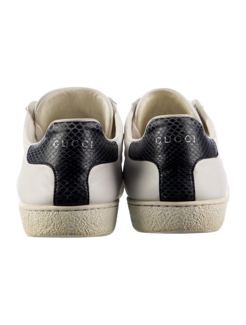 Gucci Sylvie Web Accent Leather Sneakers