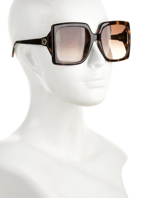 Gucci Square Gradient Sunglasses