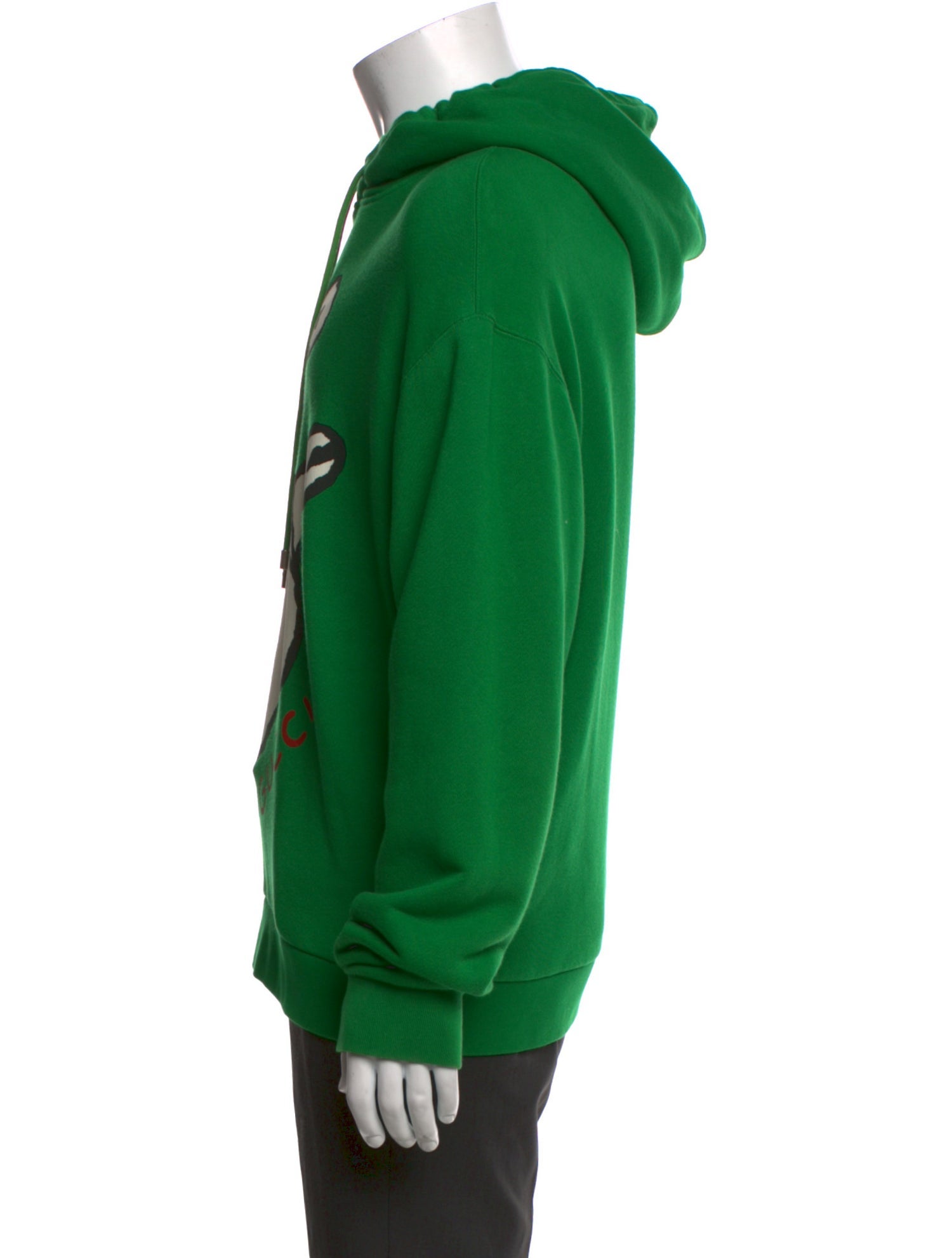 Gucci Graphic Print Crew Neck Hoodie