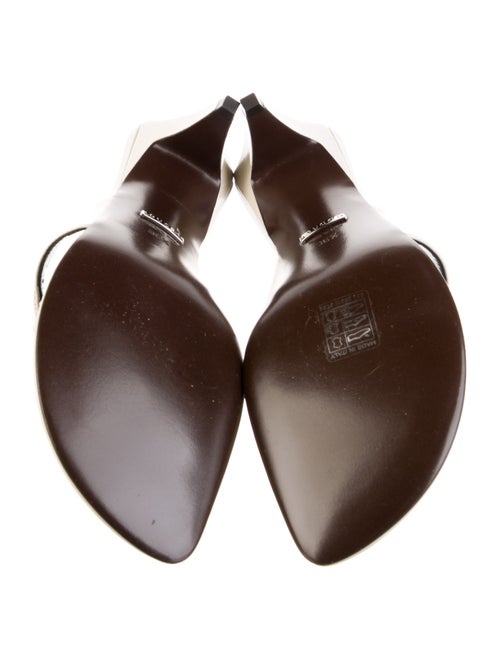 Gucci Horsebit Accent Patent Leather Sandals