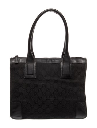 Gucci GG Canvas Top Handle Bag