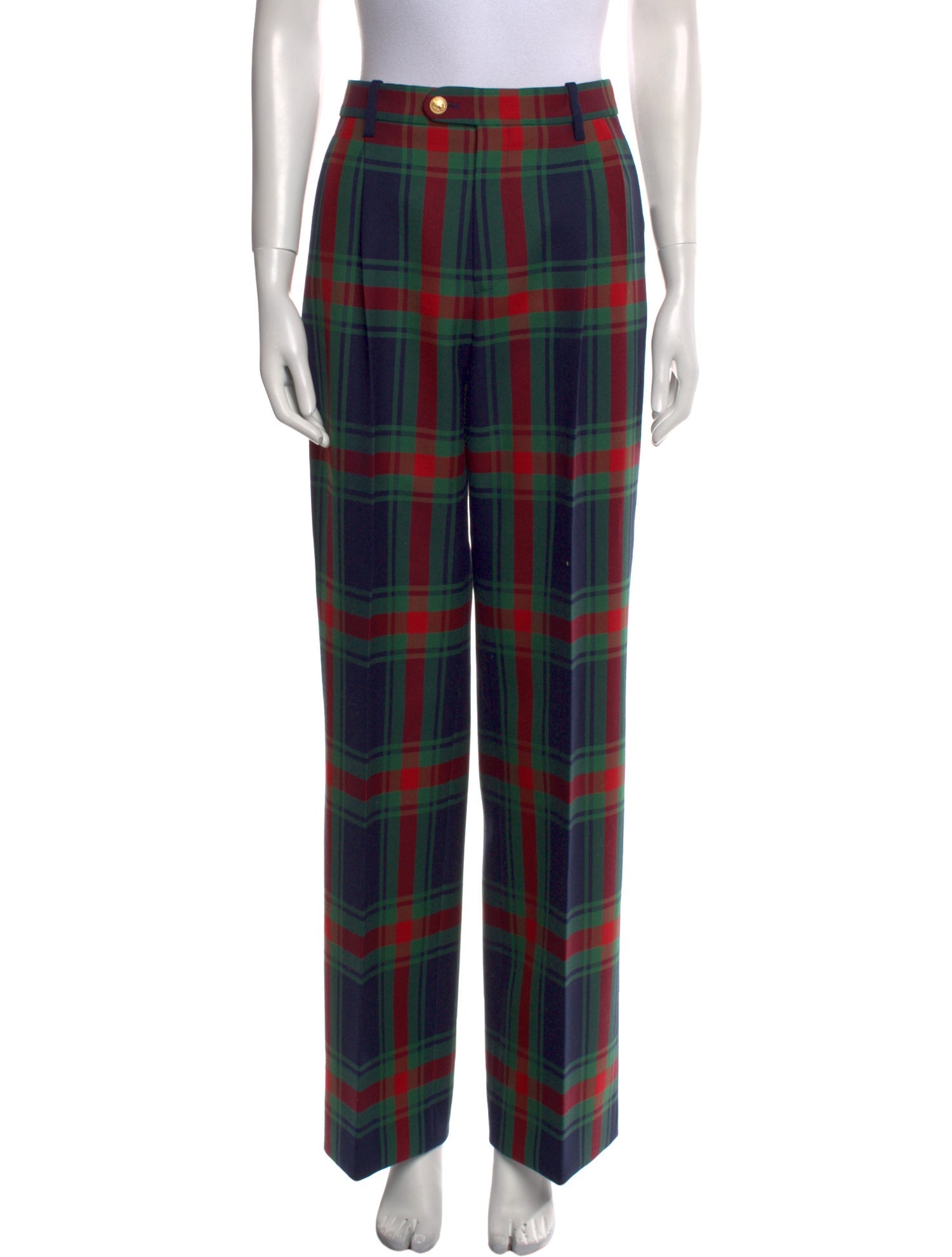 Gucci Wool Wide Leg Pants