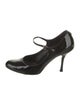 Gucci Interlocking G Logo Patent Leather Pumps