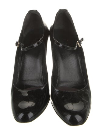 Gucci Interlocking G Logo Patent Leather Pumps