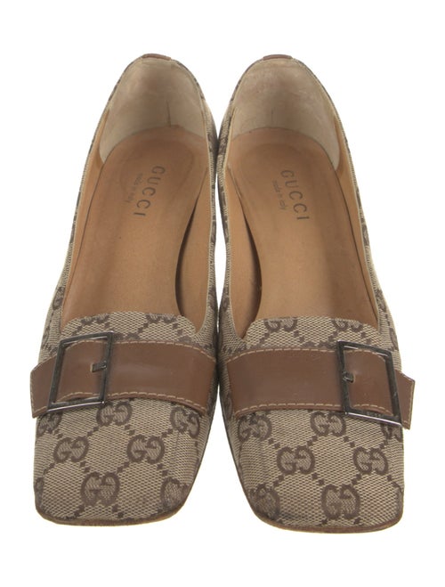 Gucci GG Canvas Canvas Pumps