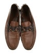 Gucci Horsebit Accent Leather Loafers