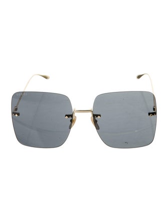 Gucci Square Tinted Sunglasses