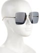Gucci Square Tinted Sunglasses