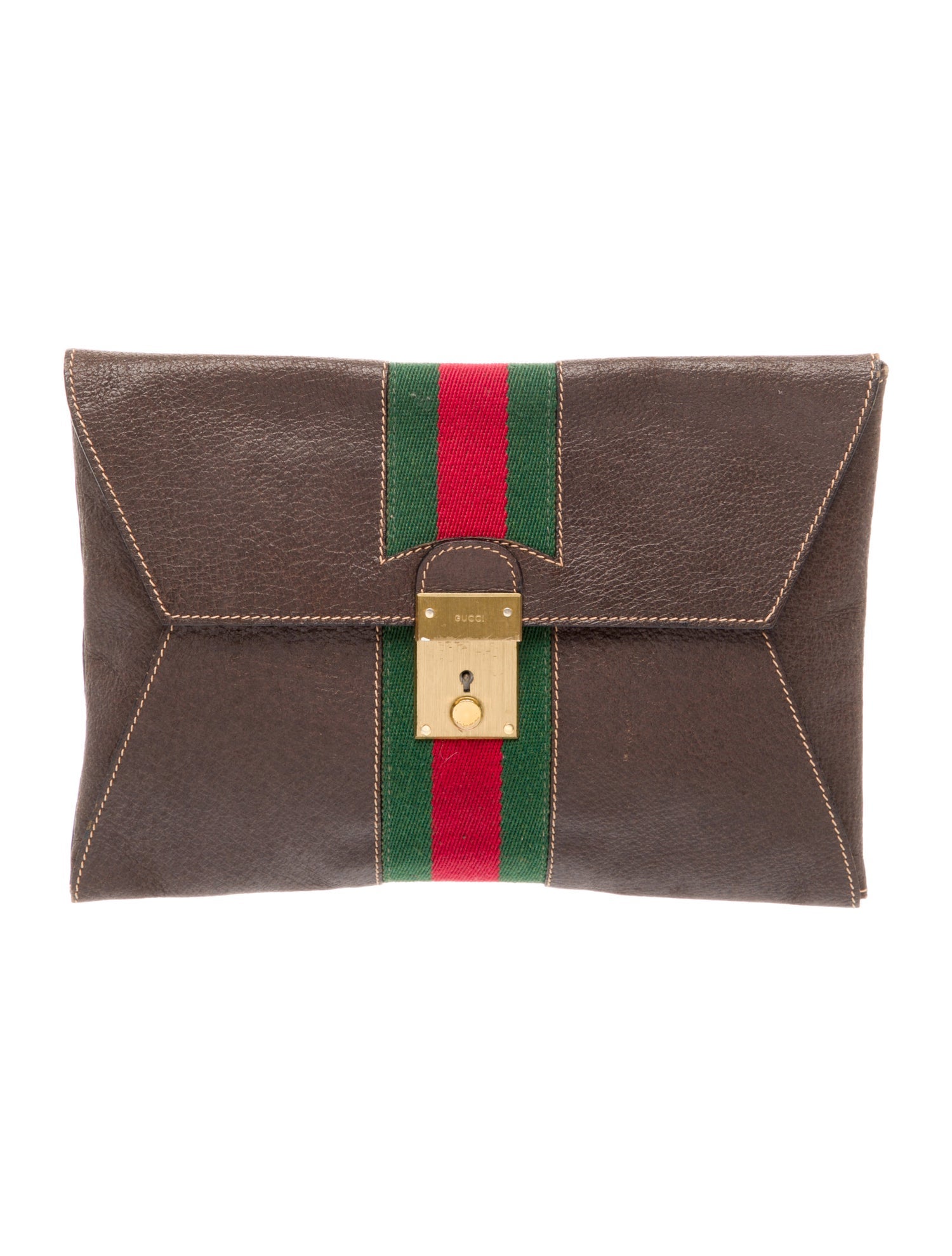 Gucci Web Clutch