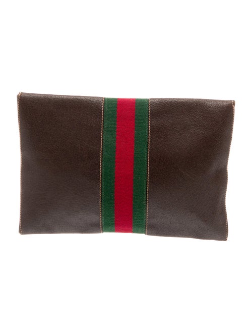 Gucci Web Clutch