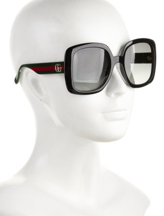 Gucci Square Gradient Sunglasses