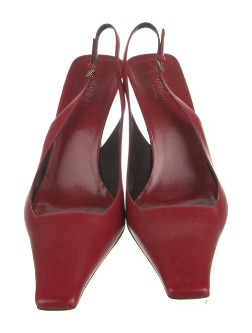 Gucci Leather Slingback Pumps