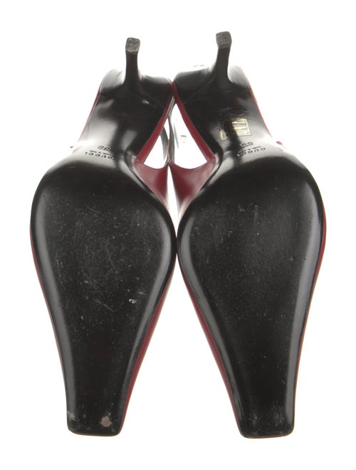 Gucci Leather Slingback Pumps