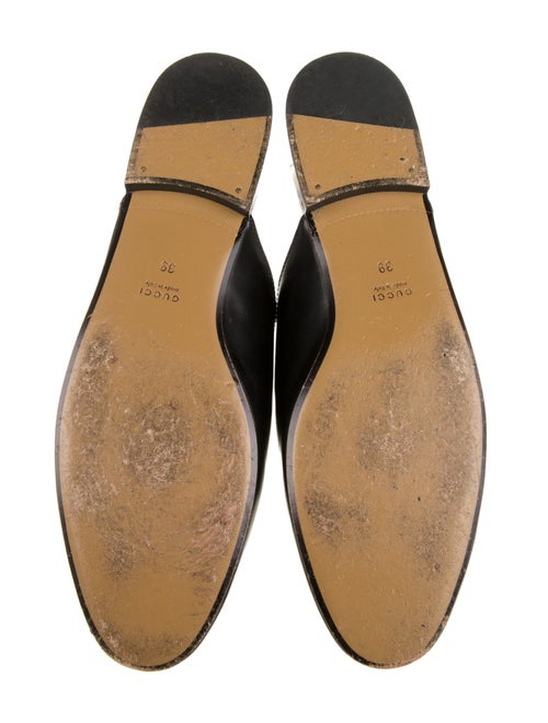 Gucci Horsebit Accent Leather Mules