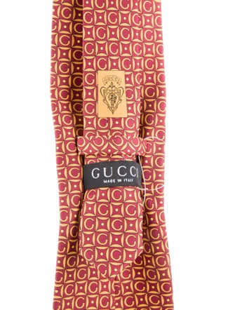 Gucci Printed Silk Tie