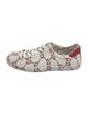 Gucci Leather Printed Sneakers