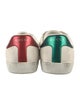 Gucci Leather Printed Sneakers