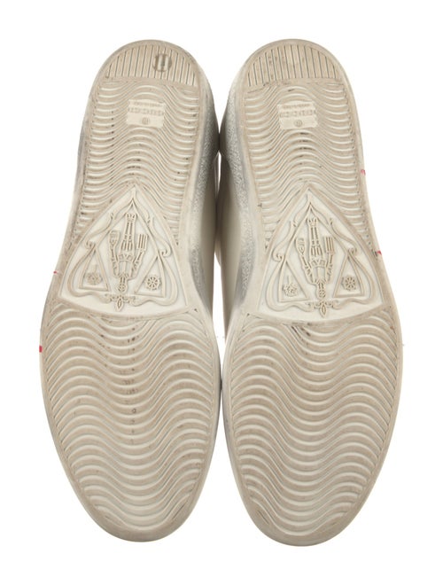 Gucci Leather Printed Sneakers