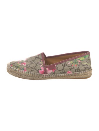 Gucci Floral Print Espadrilles