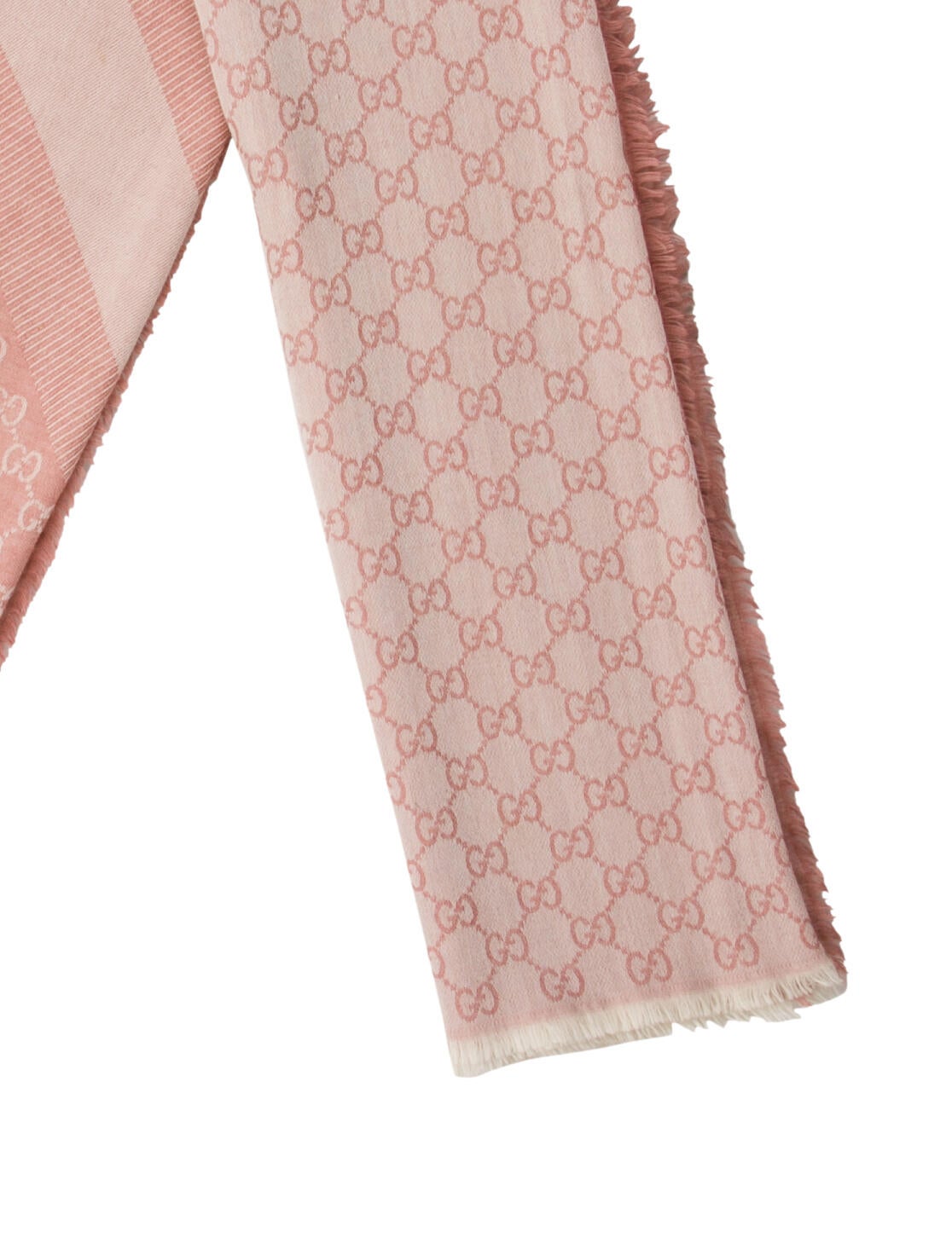 Gucci Wool GG Canvas Scarf