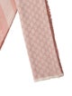 Gucci Wool GG Canvas Scarf
