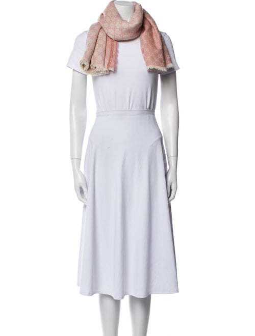 Gucci Wool GG Canvas Scarf